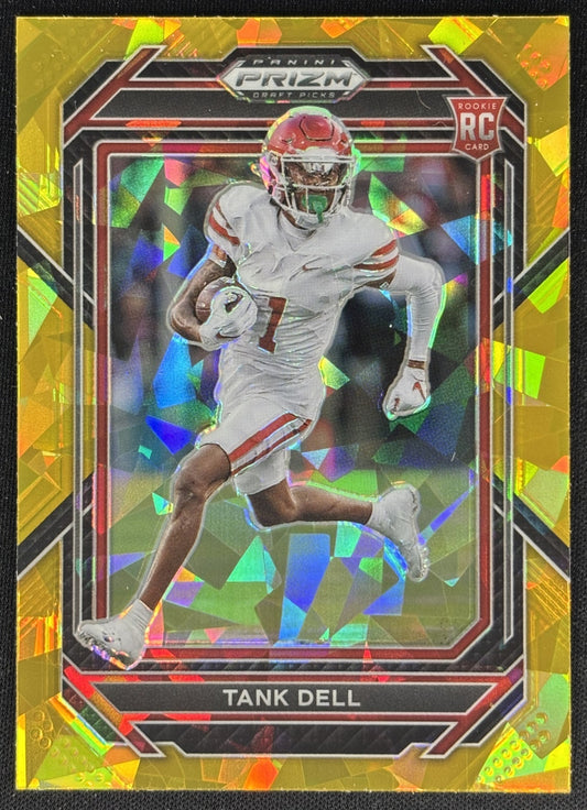 Tank Dell 2023 Panini Prizm Draft Picks Prizms Gold Ice Sports Trading Cards
