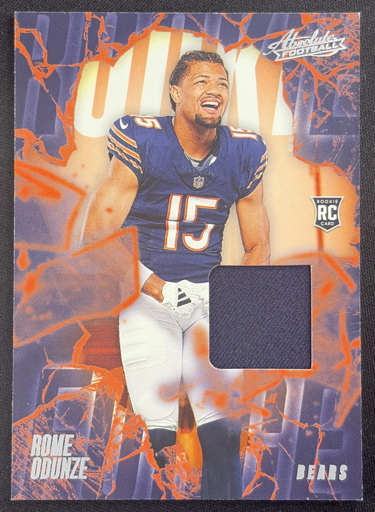 Rome Odunze 2024 Panini Absolute Rookie Force