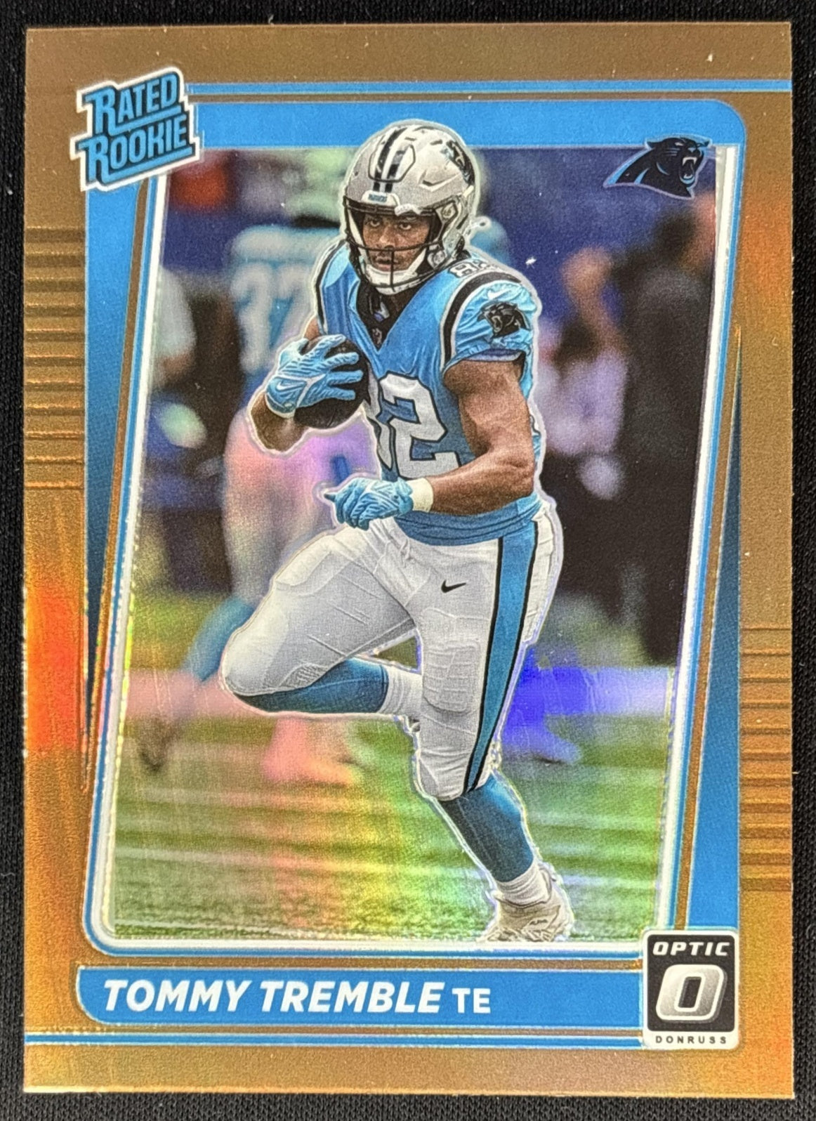 Tommy Tremble 2021 Panini Donruss Optic Bronze Panthers