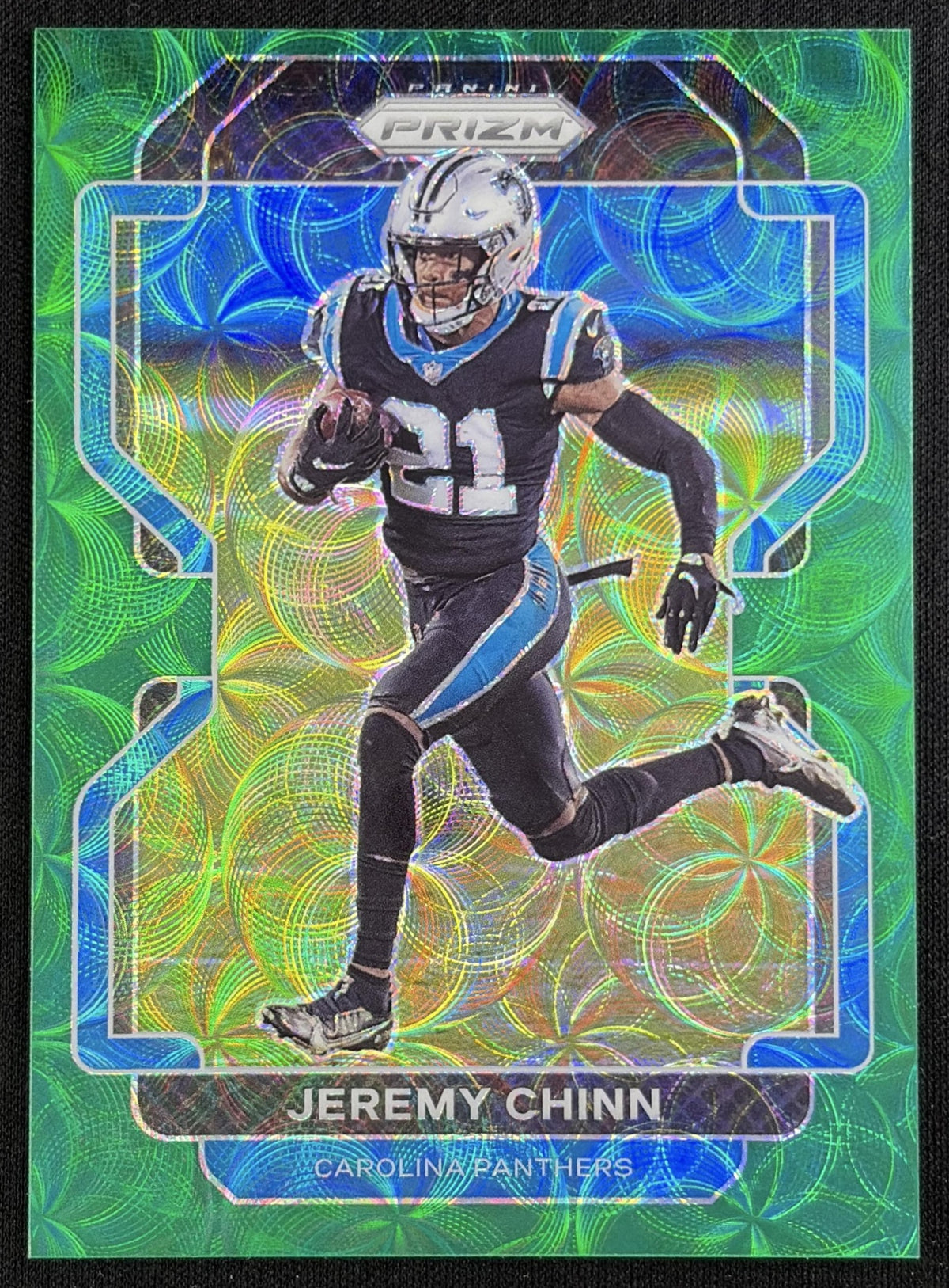 Jeremy Chinn 2021 Panini Prizm Green Scope /75 Panthers