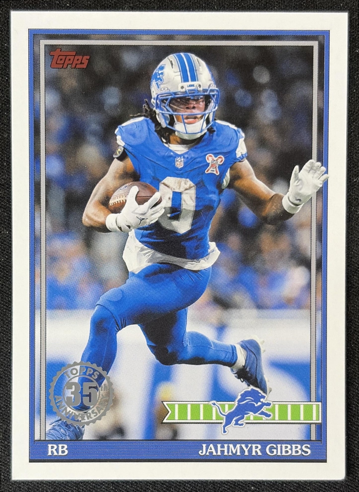 Jahmyr Gibbs 2026 Topps 1991 Lions front