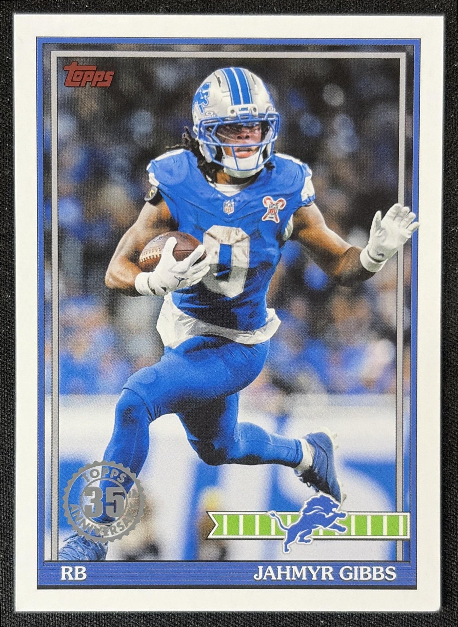 Jahmyr Gibbs 2026 Topps 1991 Lions front
