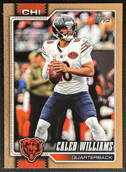 Caleb Williams 2026 Topps Gold /2026 Bears