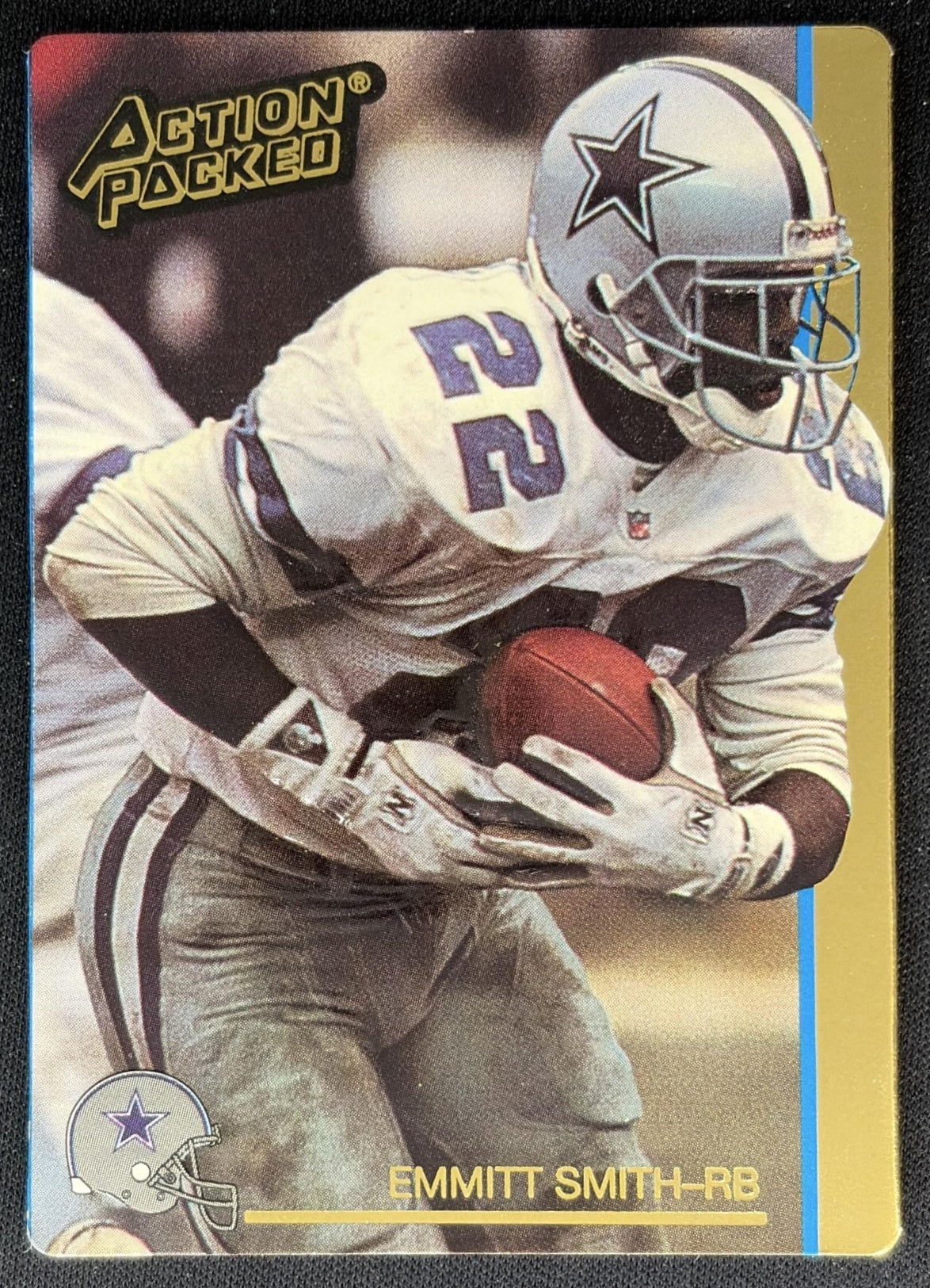 Emmitt Smith 1992 Action Packed Cowboys front