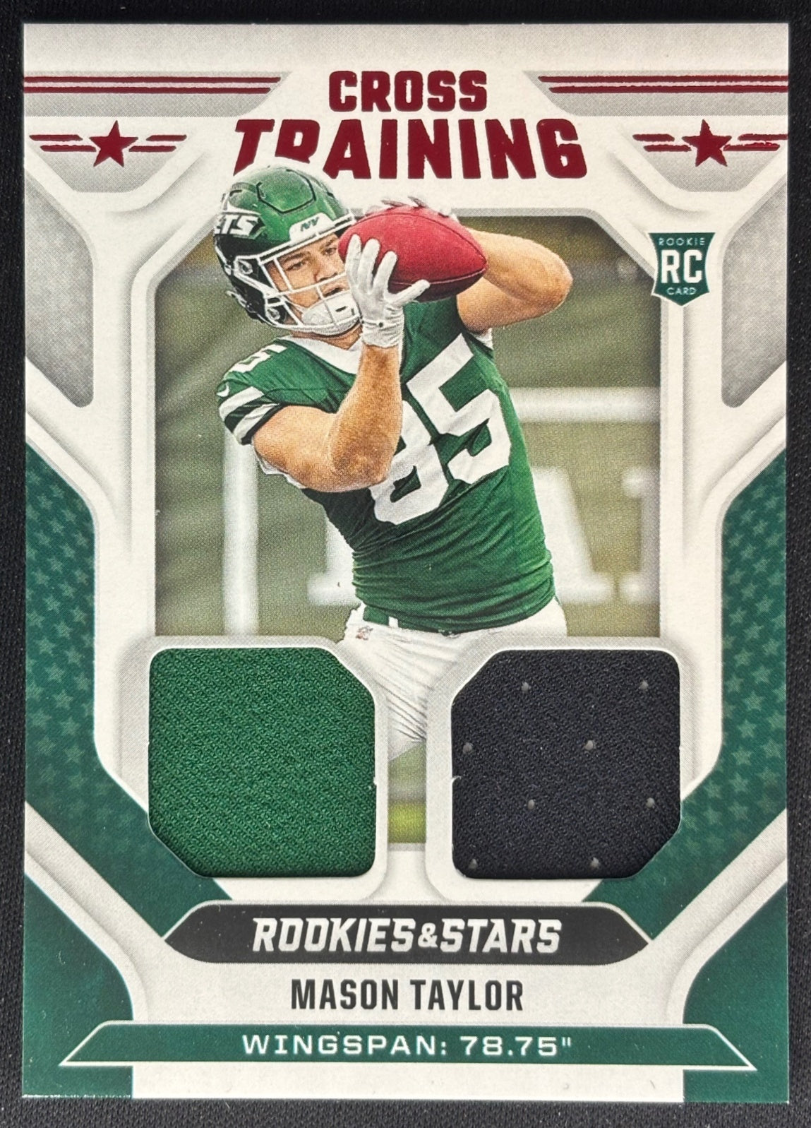 Mason Taylor 2025 Panini Rookies & Stars Cross Training Jets Sports Trading Cards