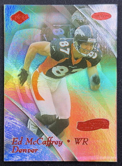 Ed McCaffrey 1999 Collector's Edge Masters HoloSilver /3500 Broncos