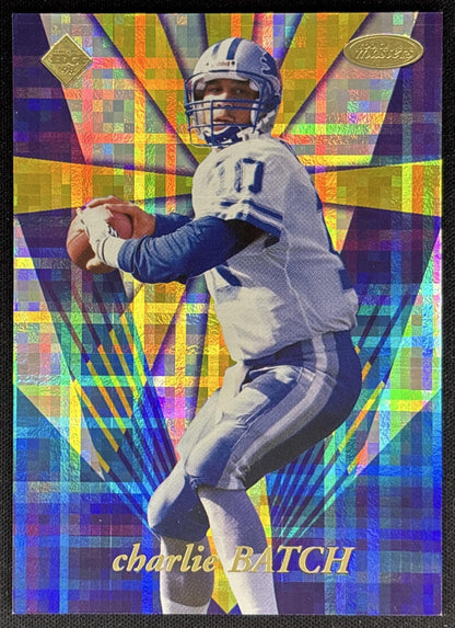 Charlie Batch 1998 Collector's Edge Masters Rookie /2500 Lions