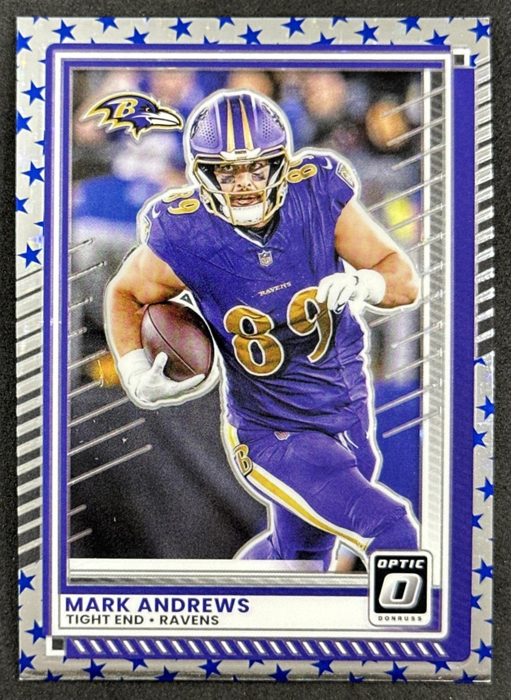 Mark Andrews 2025 Panini Donruss Optic Stars Prizm Ravens Default Title Sports Trading Cards