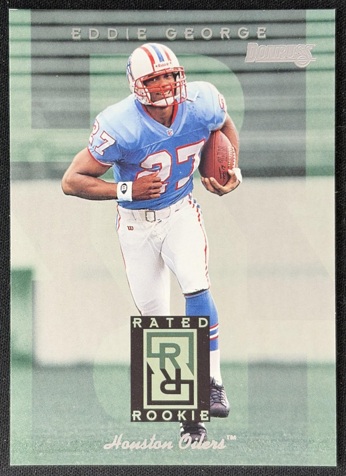 Eddie George 1996 Donruss Rated Rookie front