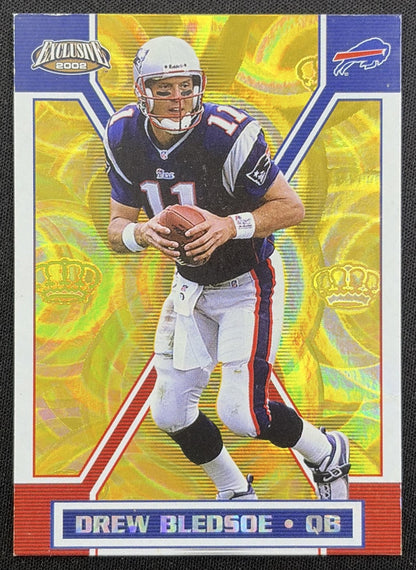 Drew Brees 2002 Pacific Exclusive Gold Chargers