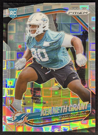 Kenneth Grant 2025 Panini Prizm Pandora /400 Dolphins Sports Trading Cards