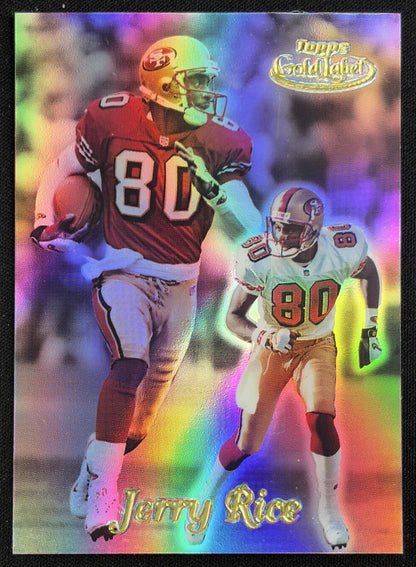 Jerry Rice 1999 Topps Gold Label Class 2 49ers Sports Trading Card