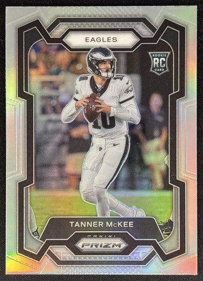 Tanner McKee 2023 Panini Prizm Silver Eagles Sports Trading Card