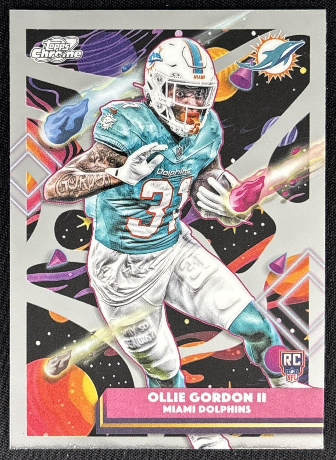 Ollie Gordon II 2025 Topps Cosmic Chrome Dolphins