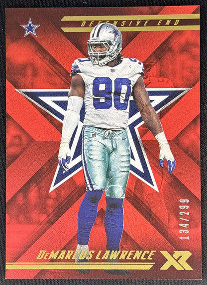 DeMarcus Lawrence 2018 Panini XR Red /299 Cowboys