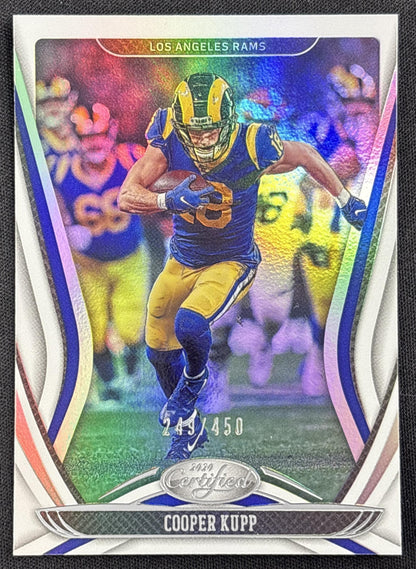 Cooper Kupp 2020 Panini Certified Mirror /450 Rams