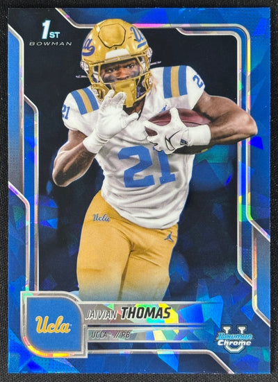 Jaivian Thomas 2025 Bowman Chrome University Sapphire Prospect Bruins Sports Trading Card