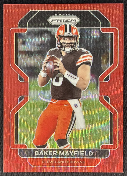 Baker Mayfield 2021 Panini Prizm Red Wave /149 Browns Sports Trading Cards
