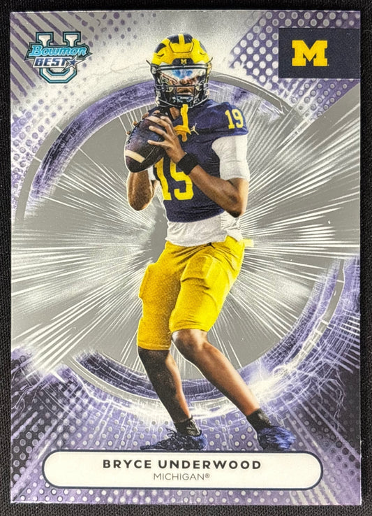 Bryce Underwood 2025 Best University Wolverines - front
