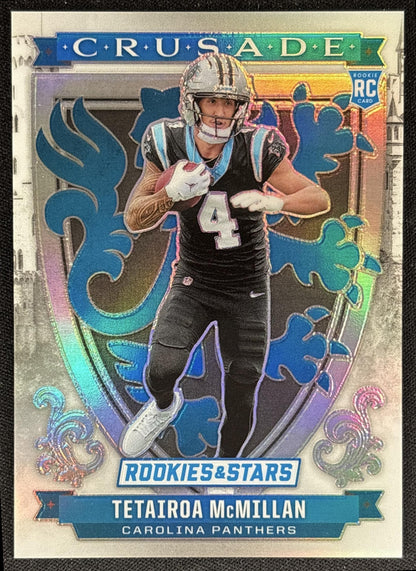 Tetairoa McMillan 2025 Panini Rookies & Stars Crusade White /149 Panthers