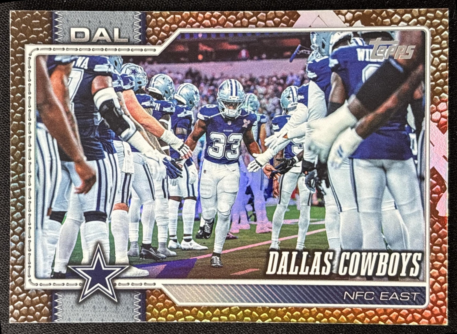 Dallas Cowboys 2026 Topps Football Leather Foil