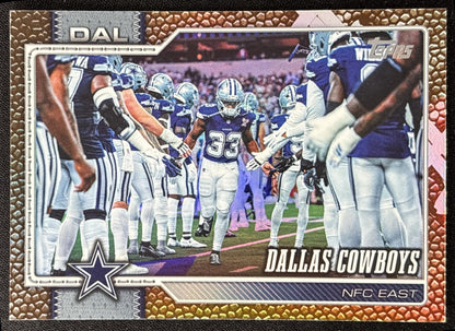 Dallas Cowboys 2026 Topps Football Leather Foil