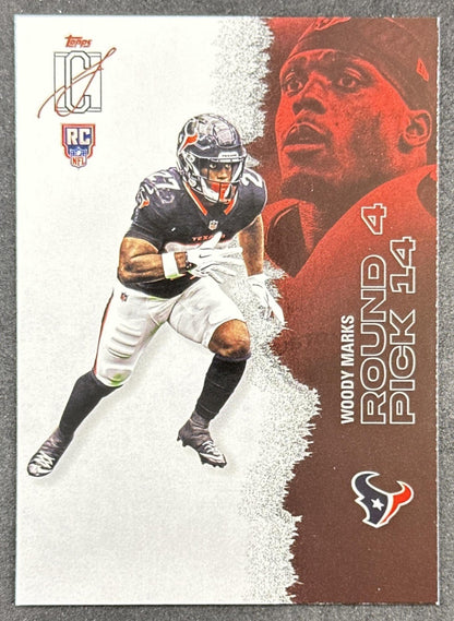 Woody Marks 2025 Topps Signature Class Rookie Texans