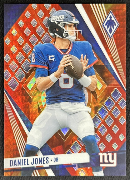 Daniel Jones 2023 Panini Phoenix Fire Burst /340 Giants
