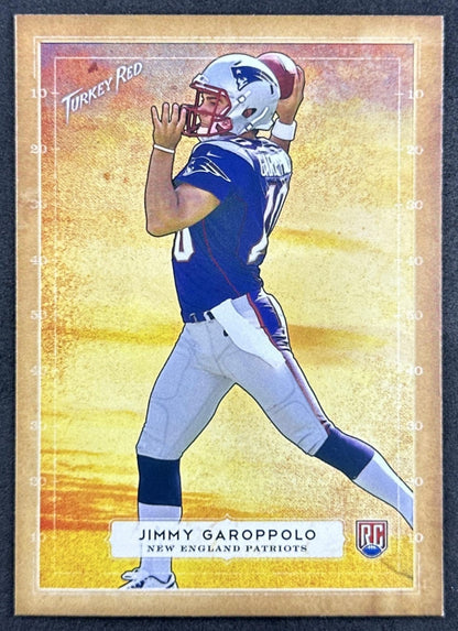 Jimmy Garoppolo Rookie 2014 Topps Turkey Red Patriots