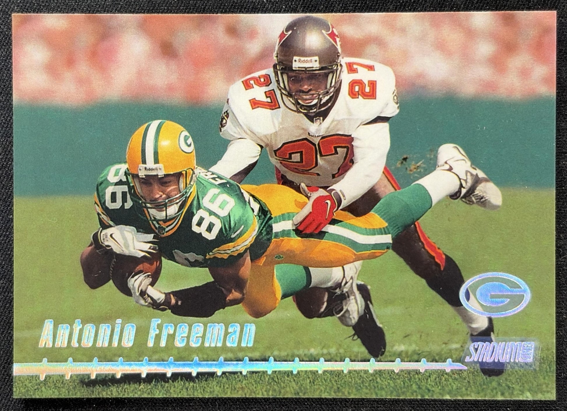 Antonio Freeman 1999 Topps Stadium Club Packers front