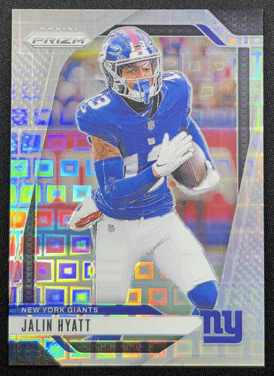 Jalin Hyatt 2024 Panini Prizm Pandora /400 Giants Sports Trading Card