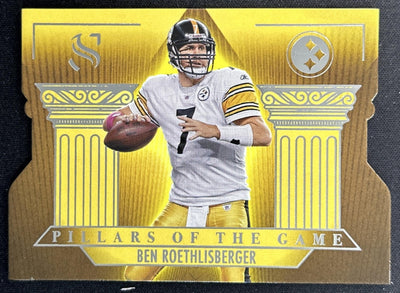 Ben Roethlisberger 2025 Panini Silhouette Pillars of the Game Steelers Sports Trading Cards