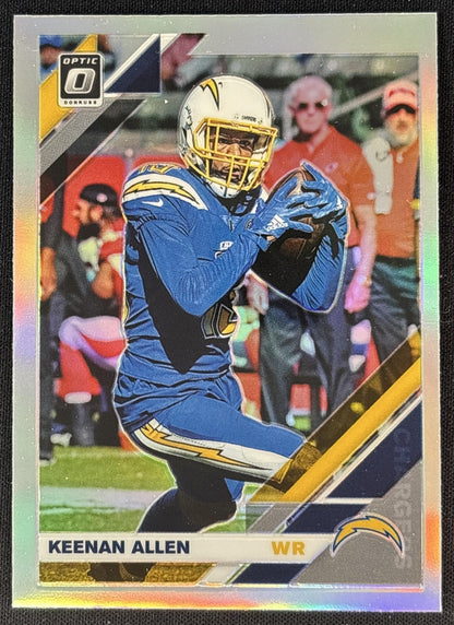 Keenan Allen 2019 Panini Donruss Optic Holo Chargers Sports Trading Cards