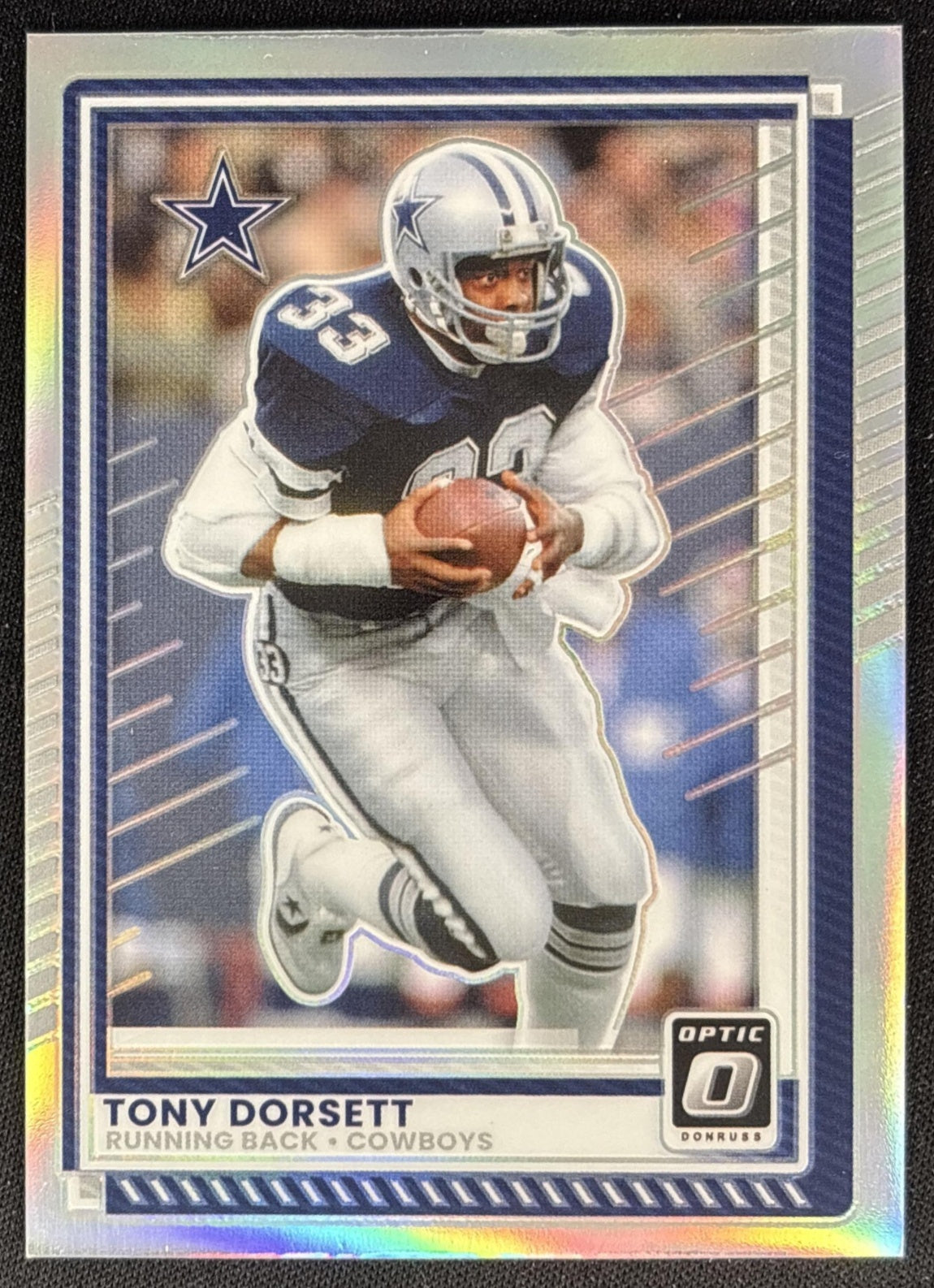 Tony Dorsett 2025 Panini Donruss Optic Holo Prizm Cowboys Sports Trading Cards