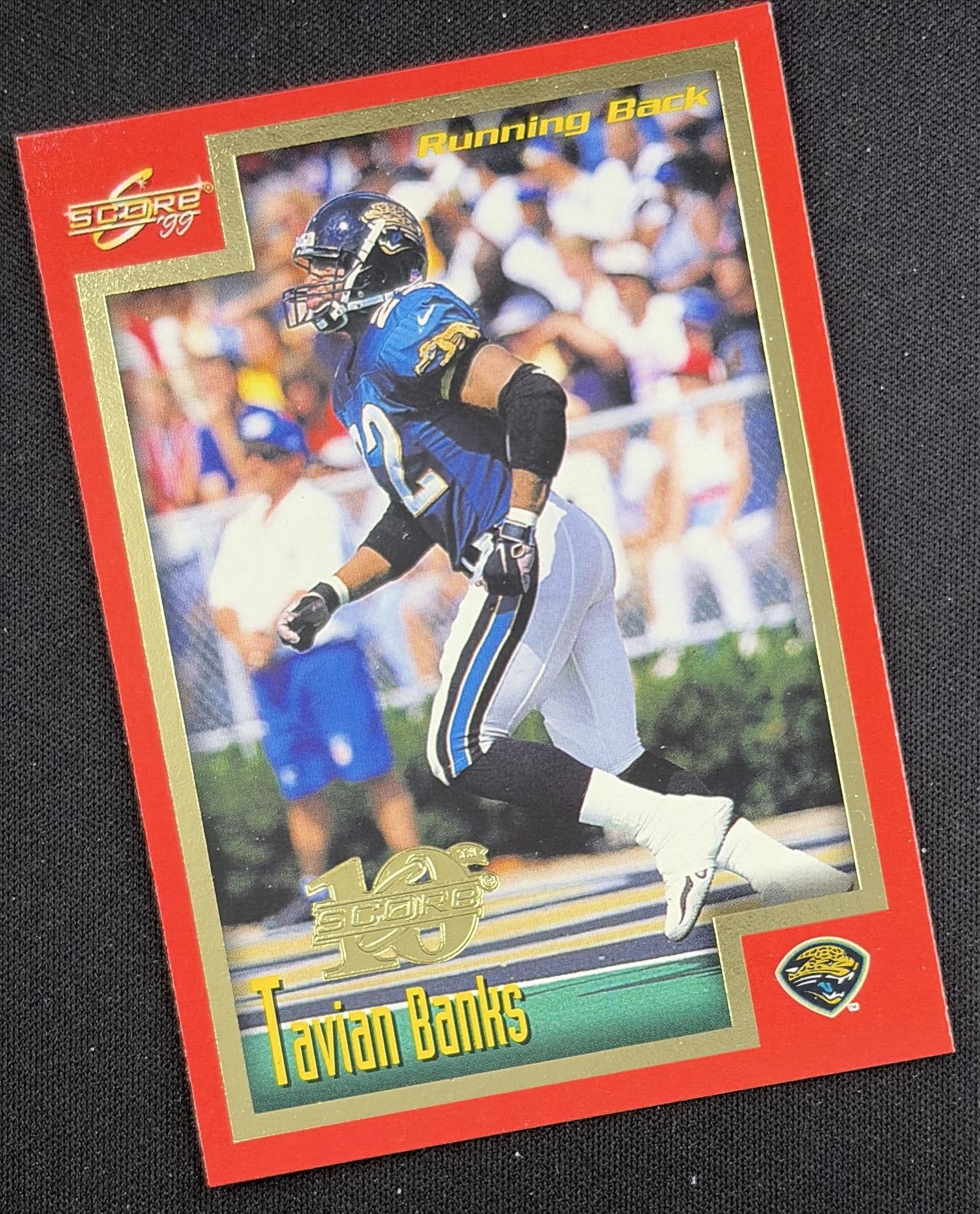 Tavian Banks 1999 Score Anniversary Showcase /1989 Jaguars