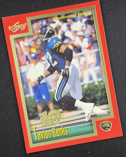 Tavian Banks 1999 Score Anniversary Showcase /1989 Jaguars