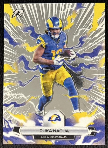 Puka Nacua 2025 Topps Resurgence Rams Los Angeles Rams front