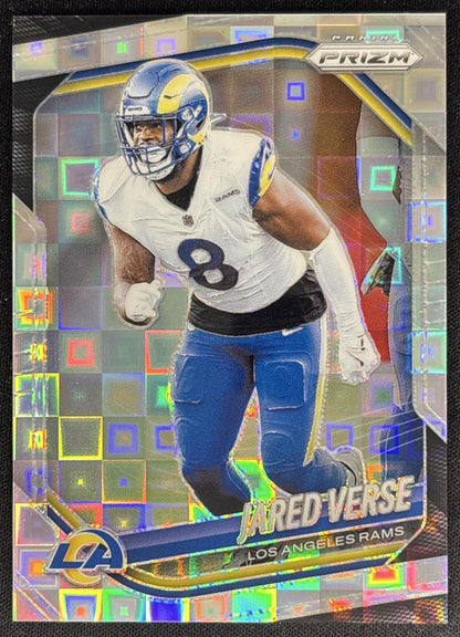 Jared Verse 2025 Panini Prizm Pandora /400 Rams Sports Trading Cards