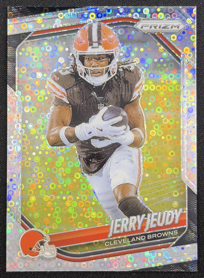 Jerry Jeudy 2025 Panini Prizm No Huddle Browns