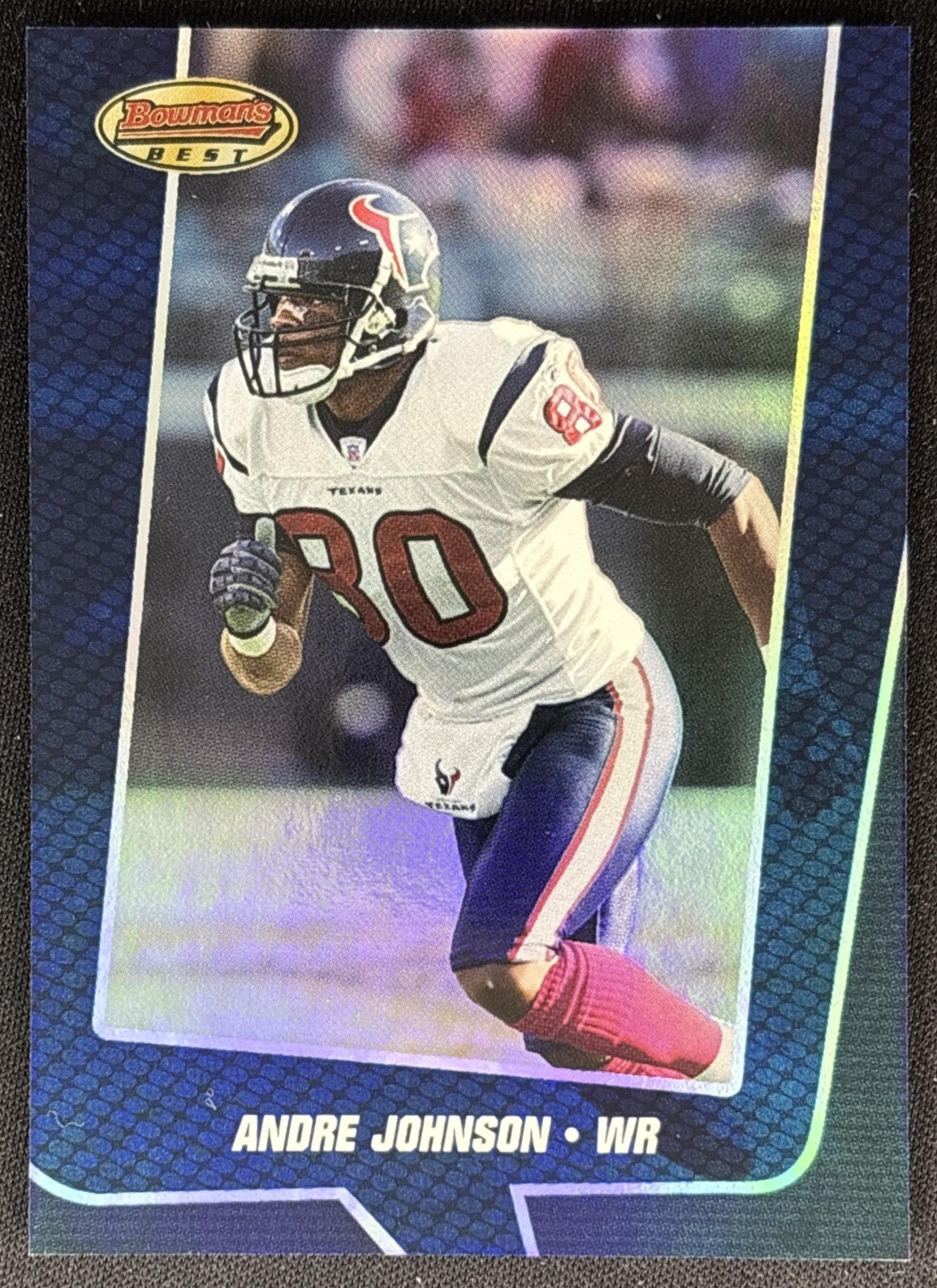 Andre Johnson 2005 Bowman's Best Blue /1399 Texans Sports Trading Cards