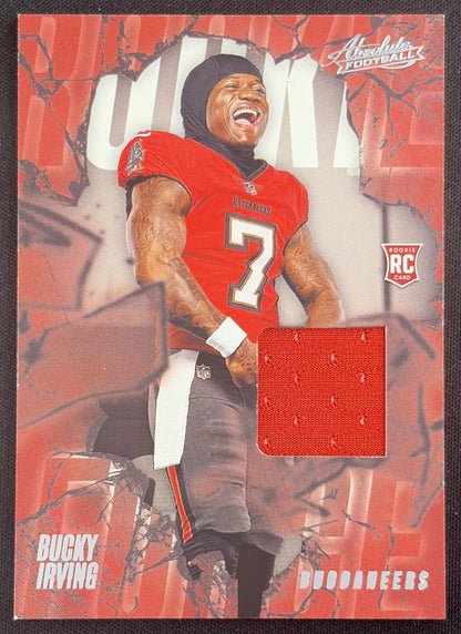 Bucky Irving 2024 Panini Absolute Rookie Force