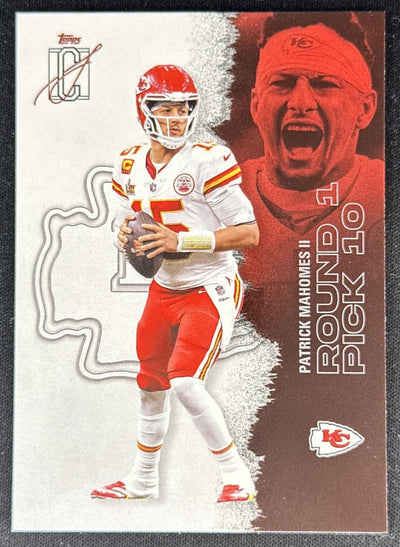 Patrick Mahomes II 2025 Topps Signature Class Chrome Veteran Chiefs Patrick Mahomes II 2025 Topps Signature Class Chrome Veteran Chiefs Sports Trading Cards