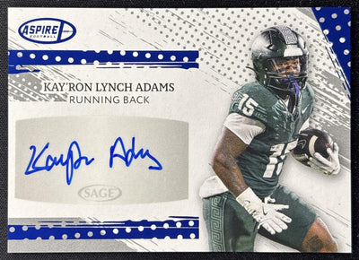 Kay'ron Lynch Adams 2025 Aspire Auto Sports Trading Cards