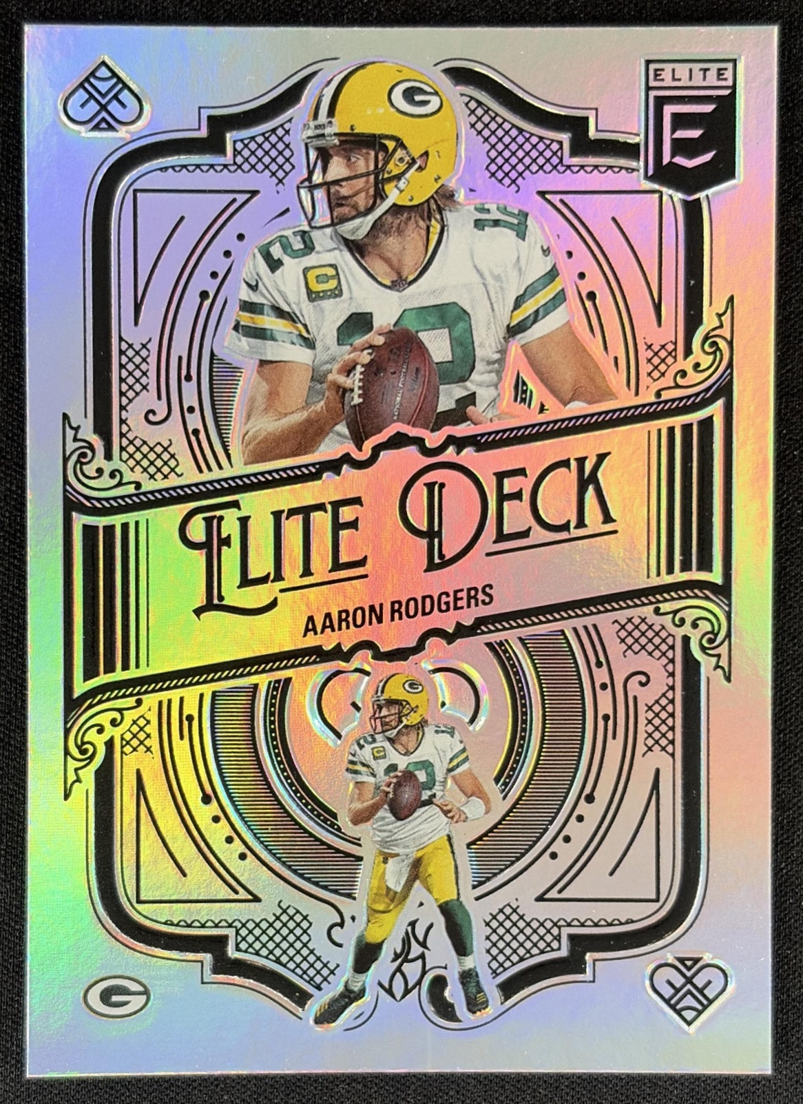 Aaron Rodgers 2022 Panini Donruss Elite Deck Packers