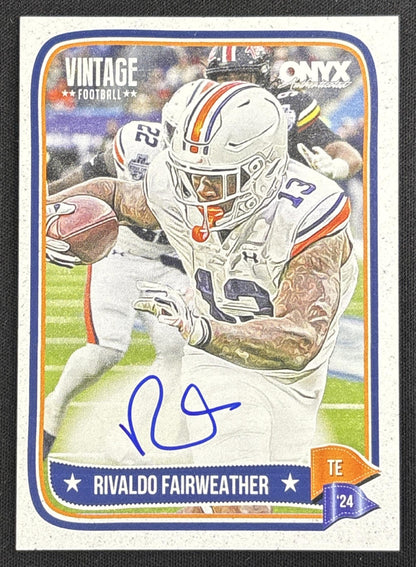 Rivaldo Fairweather 2024 Onyx Vintage Collection Auto