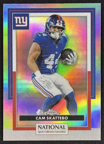 Cam Skattebo 2026 Topps NSCC Collection NFL Giants Sports Trading Cards