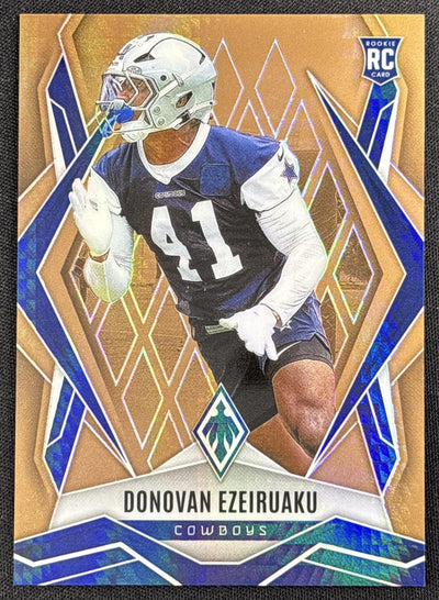 Donovan Ezeiruaku 2025 Panini Phoenix Bronze Hyper Prizm /50 Cowboys