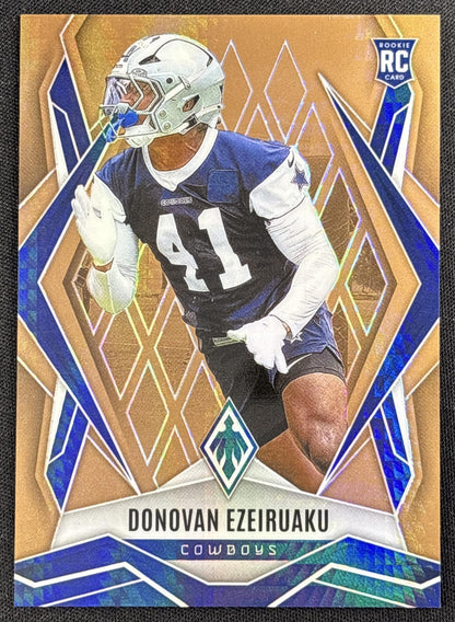 Donovan Ezeiruaku 2025 Panini Phoenix Bronze Hyper Prizm /50 Cowboys