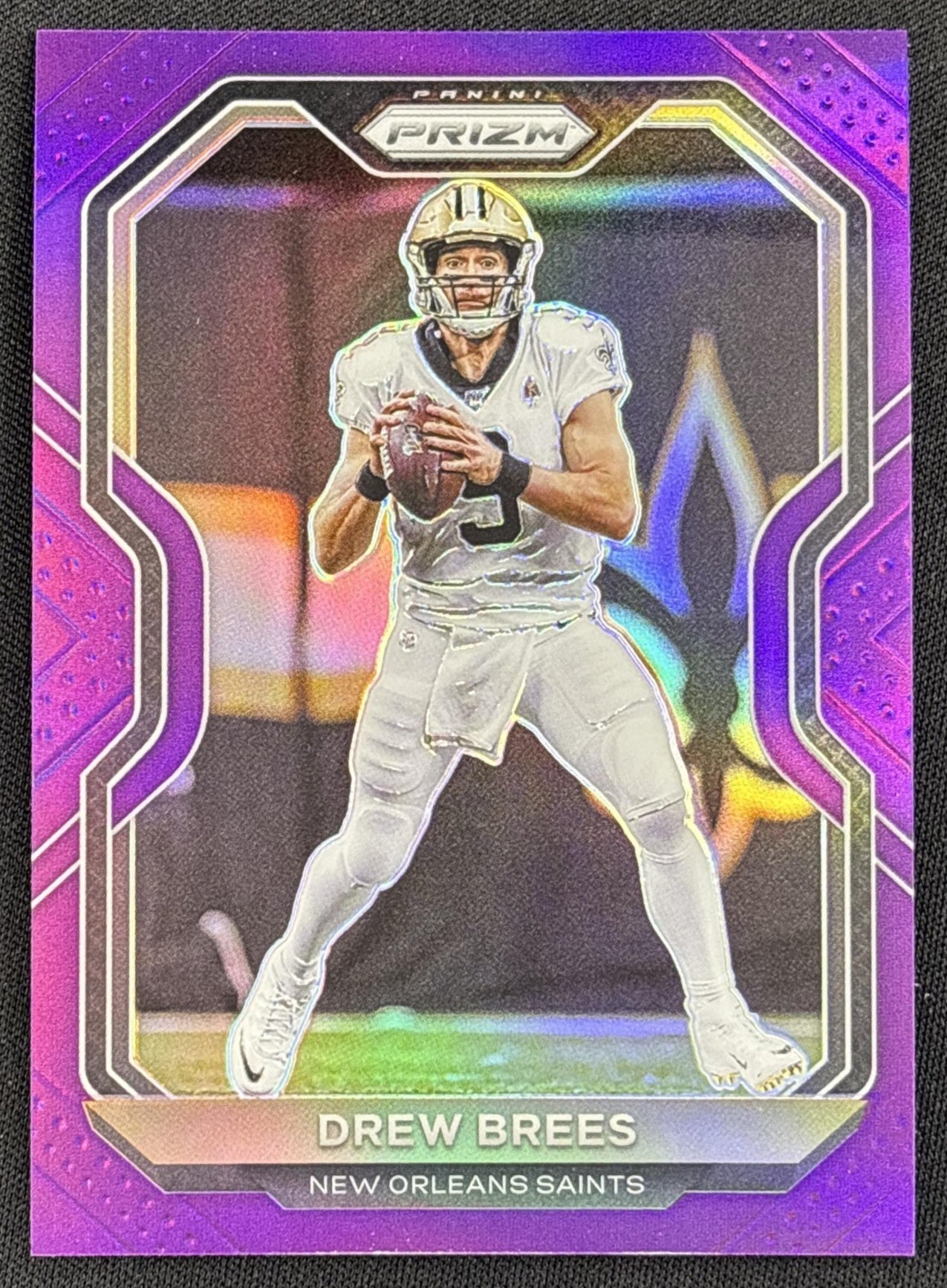 Drew Brees 2020 Panini Prizm Purple /125 Saints