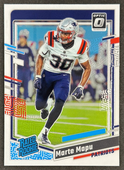 Marte Mapu 2023 Donruss Optic Patriots Sports Trading Cards